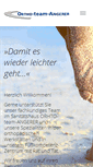 Mobile Screenshot of orthoteam-angerer.de